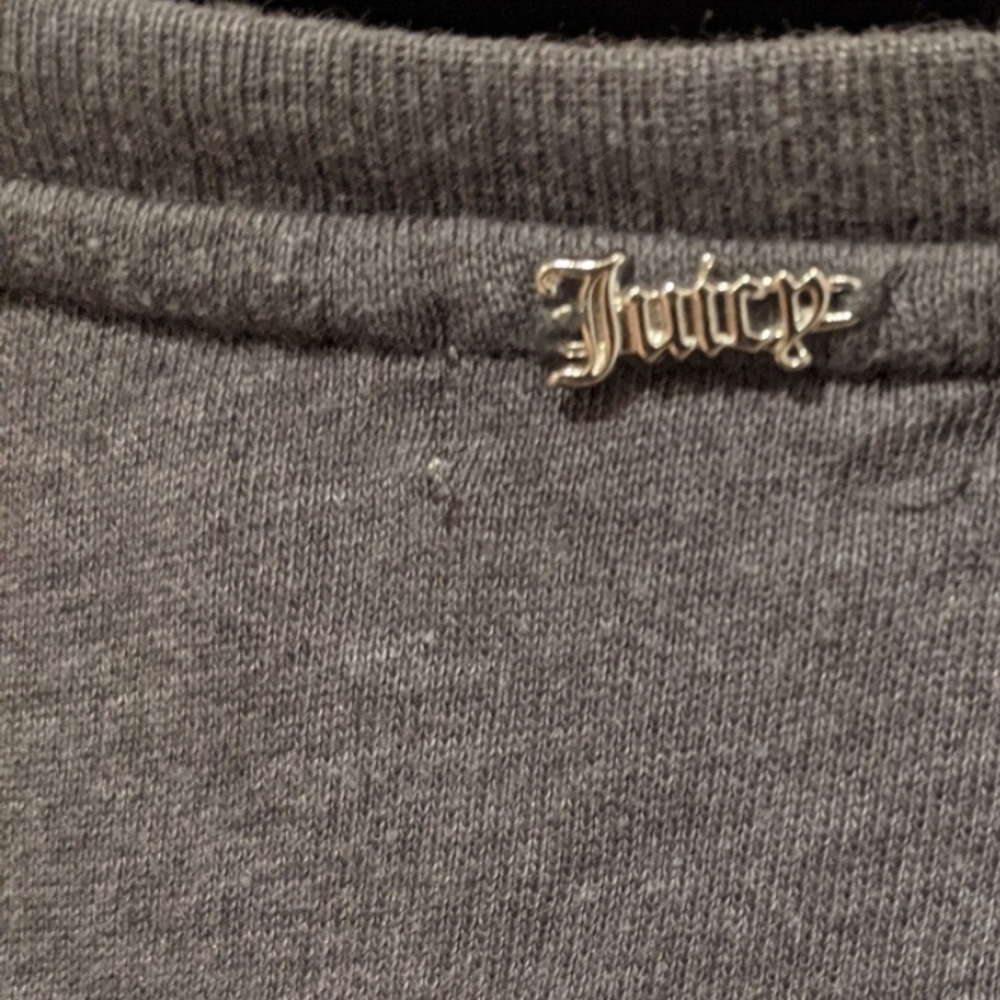 Juicy Couture Vintage Sequins Pump High Heels Gray Long Sleeve Sweater - Picture 13 of 14